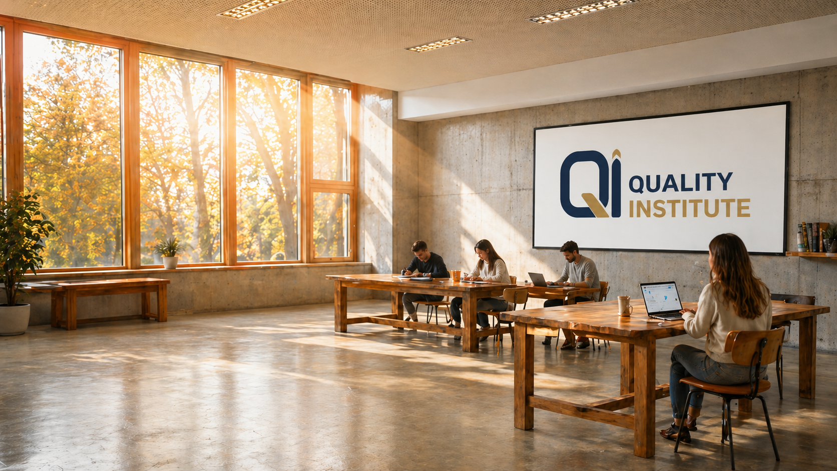 Personnes suivant un cours chez quality institute